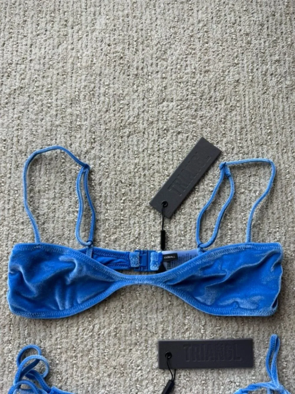 Triangl Swimwear Velvet Bikini Set
